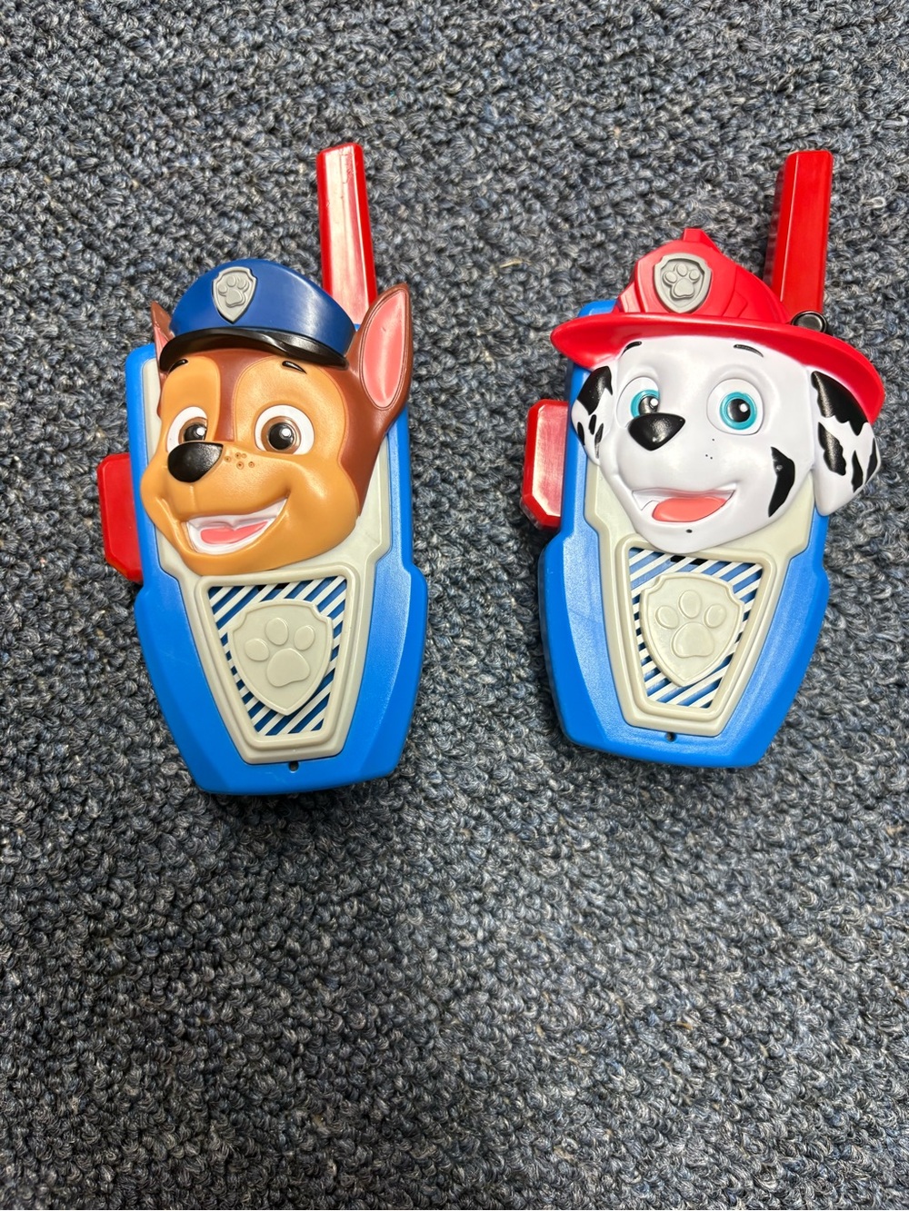 PAW Patrol Chase and Marshall Walkie Talkie Set
